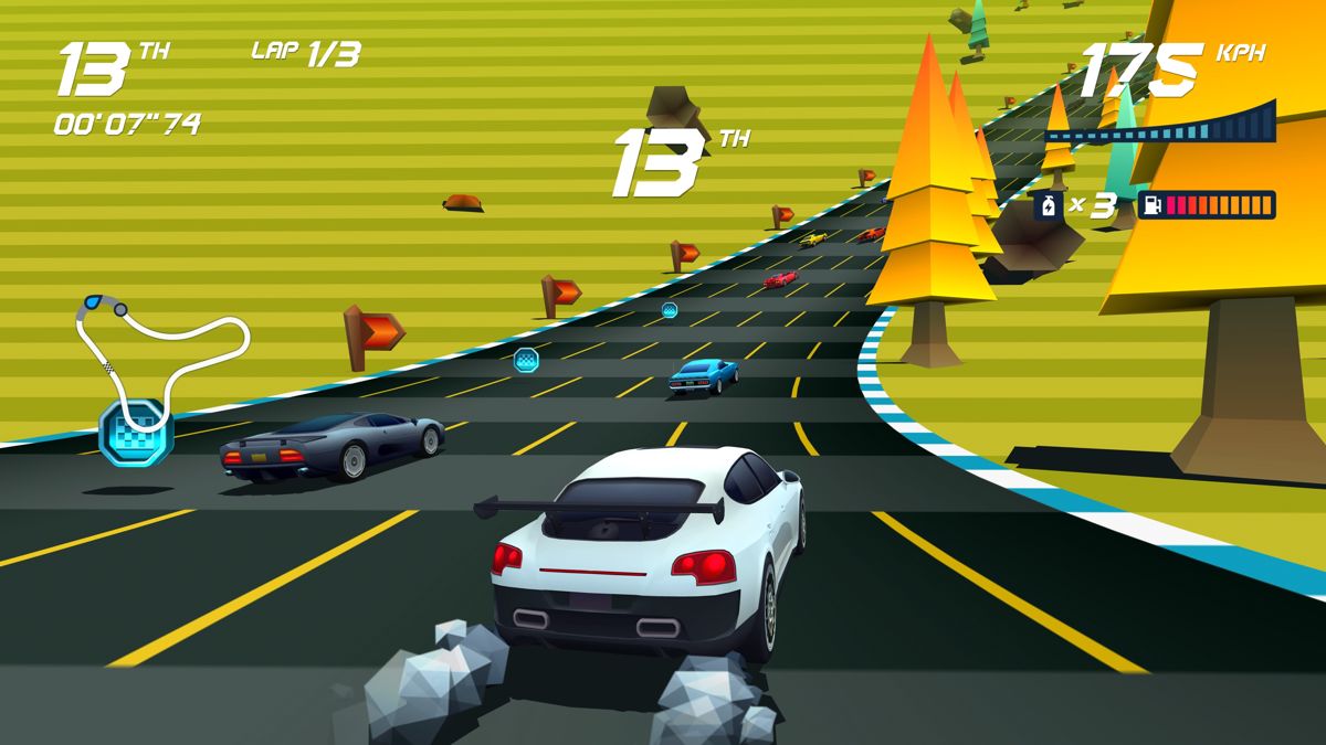 Horizon Chase Turbo box art for Nintendo Switch
